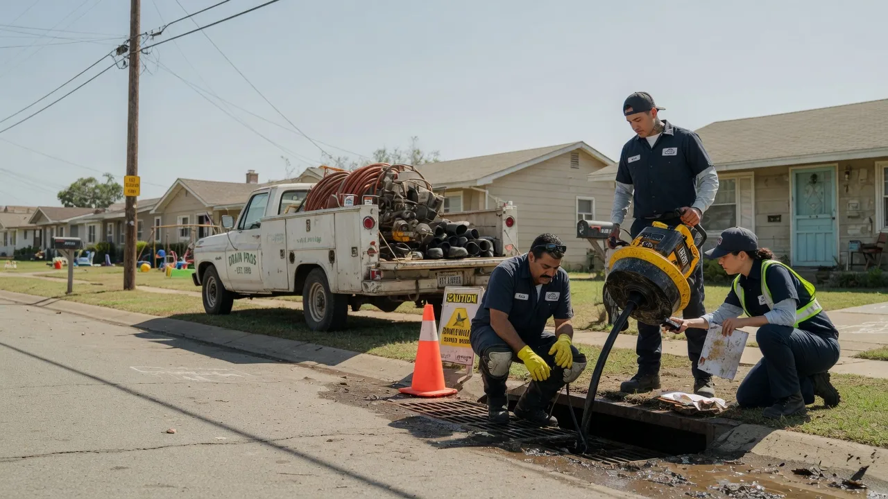 Drain Cleaning in Gilliam, LA near me